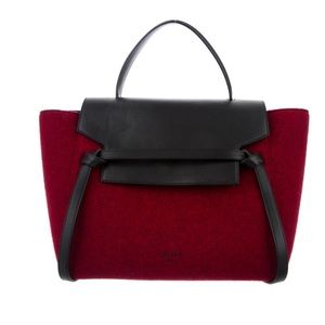 CELINE Small Felt Belt Bag